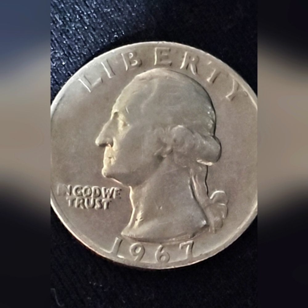 1967 No Mint Mark Quarter